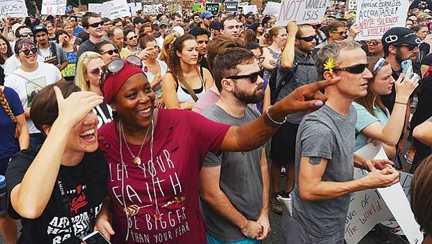 The Fight Supremacy march was organized as a response to the events of Charlottesville and to a so-called Free Speech rally being held in Boston, whose original list of speakers drew criticism for including those with ties to white nationalism.