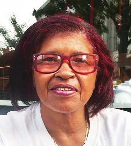 More peace rallies. We’ve got to get the word out. People are trying to increase racism here. — Donna Adams, Retired, Roxbury
