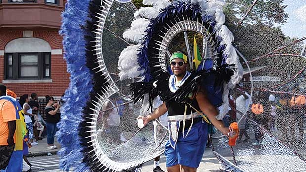 A scorpion-themed costume underscores the venomous nature of the Socaholics 2017 theme.