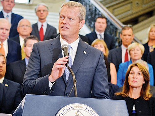 Gov. Charlie Baker proposed legislation last week that would increase the number of drug-related offenses that carry mandatory minimum sentences ... Gov. Charlie Baker proposed legislation last week that would increase the number of drug-related offenses that carry mandatory minimum sentences ...