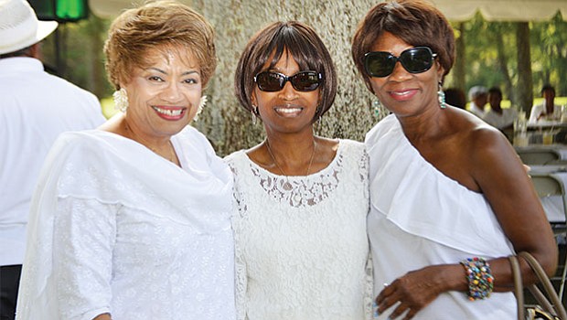 Carole Copeland Thomas, Charlene Greene and Rosaline Lowe at the 17th Annual Morrison Golf Classic Sponsored by Toyota
