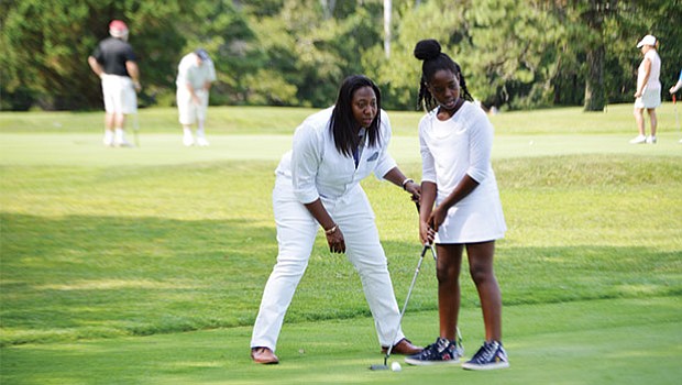 Kellie Tiller and Madison Mitchell at 17th Annual Morrison Golf Classic Sponsored by Toyota
