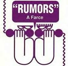 The community is invited to a Joliet Junior College Fine Arts Department production of “Rumors,” Oct. 5-7 at the Fine ... The community is invited to a Joliet Junior College Fine Arts Department production of “Rumors,” Oct. 5-7 at the Fine ...