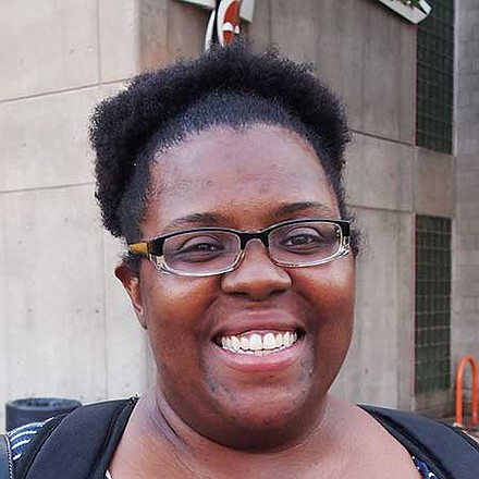 I think the owners should be kneeling too. To me it seems like what they’re doing is being taken out of context. It’s not to disrespect this country. It’s for what’s going on now in America. — Ursula Allston-Hill, Staff Coordinator, Roxbury