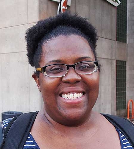 I think the owners should be kneeling too. To me it seems like what they’re doing is being taken out of context. It’s not to disrespect this country. It’s for what’s going on now in America. — Ursula Allston-Hill, Staff Coordinator, Roxbury