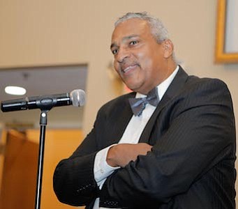 South Jersey Journal's Co-Founder & Advertising Director, Al Thomas addresses the attendees at the 25 Most Influential African Americans in New Jersey and People Making A Difference Awards Ceremony.