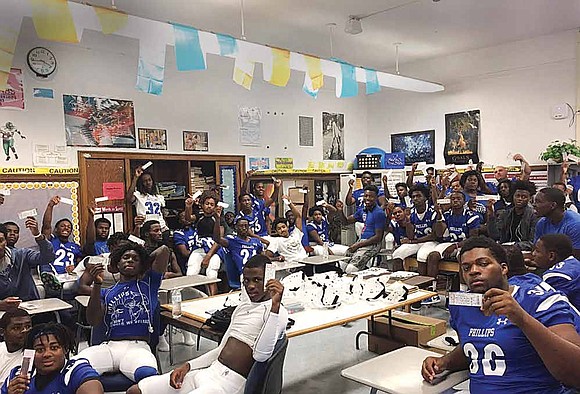 Wendell Phillips Wildcats Football team recently received enough equipment for their entire team from former star quarterback Peyton Manning and ... Wendell Phillips Wildcats Football team recently received enough equipment for their entire team from former star quarterback Peyton Manning and ...