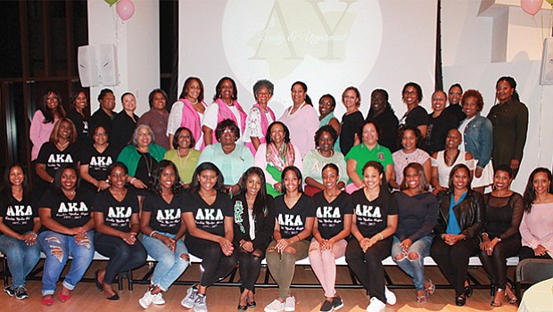 Lambda Upsilon Chapter of Alpha Kappa Alpha Sorority, Inc. celebrated its 40th anniversary as the first sorority chartered on the Massachusetts Institute of Technology campus. Chartered on October 8, 1977 by seventeen scholastic and campus leaders, Lambda Upsilon Chapter membership consists of undergraduate women at Harvard University, M.I.T., and Wellesley College committed to the sorority’s ideals of scholarship, sisterhood and service to all mankind. The reunion weekend, with the theme Pink & Prestigious: 40 Years of Service, included acts of community service to benefit hurricane victims and U.S. Soldiers, and culminated with a festive luncheon held on Sunday, October 8th at Wellesley College. Cambridge Mayor E. Denise Simmons issued a proclamation designating Sunday, October 8, 2017 as Lambda Upsilon Chapter of Alpha Kappa Alpha Sorority, Inc. Day in the City of Cambridge.