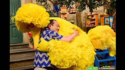 Big Bird is upset. Angry, sad, confused, anxious. "I've got all these feelings, you know ... and they're all mixed ... Big Bird is upset. Angry, sad, confused, anxious. "I've got all these feelings, you know ... and they're all mixed ...