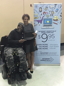 In its latest effort to close the nation’s digital divide, Comcast held an enrollment event offering new, qualified Baltimore City ... In its latest effort to close the nation’s digital divide, Comcast held an enrollment event offering new, qualified Baltimore City ...