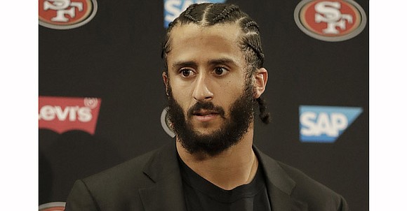 Former San Francisco 49ers quarterback Colin Kaepernick filed a grievance against the NFL on Sunday, alleging that he remains unsigned ... Former San Francisco 49ers quarterback Colin Kaepernick filed a grievance against the NFL on Sunday, alleging that he remains unsigned ...