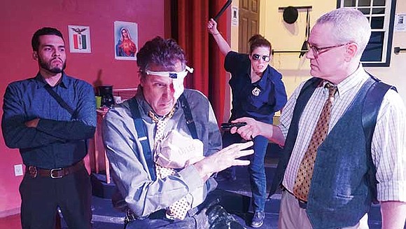In their latest production, “Accidental Death of an Anarchist,” Praxis Stage proves that political theater can be as amusing and ... In their latest production, “Accidental Death of an Anarchist,” Praxis Stage proves that political theater can be as amusing and ...