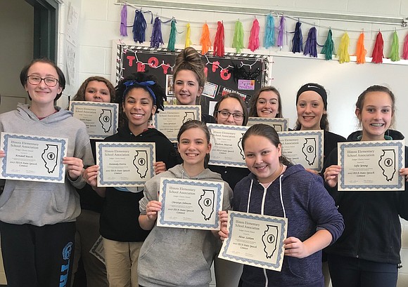 The Troy Speech Team recently garnered several Judges’ Choice awards and First Place awards at the recent IESA State Speech ... The Troy Speech Team recently garnered several Judges’ Choice awards and First Place awards at the recent IESA State Speech ...