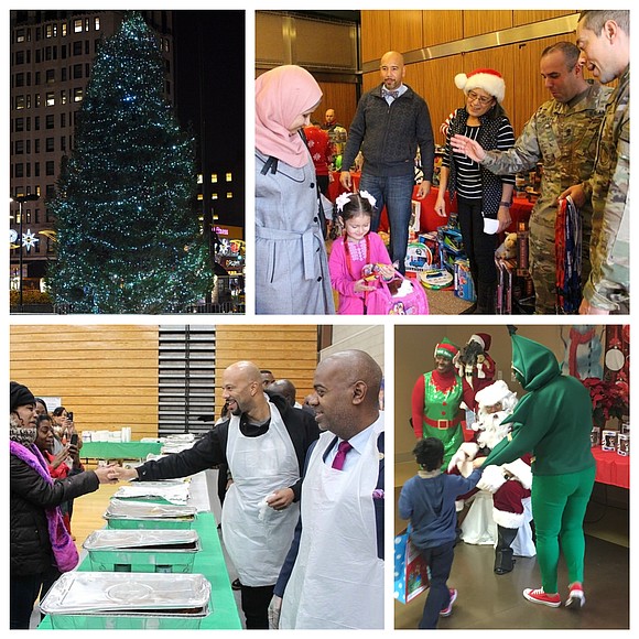 The spirit of the holiday was felt across the city as people came together to celebrate Christmas with food, family, ... The spirit of the holiday was felt across the city as people came together to celebrate Christmas with food, family, ...