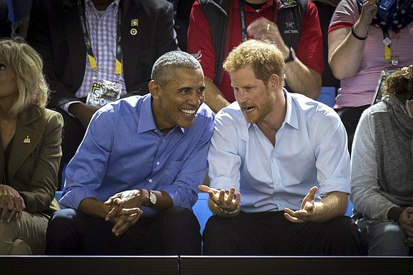 Former President Barack Obama told Prince Harry in an interview broadcast Wednesday that he felt serene the day he left ... Former President Barack Obama told Prince Harry in an interview broadcast Wednesday that he felt serene the day he left ...