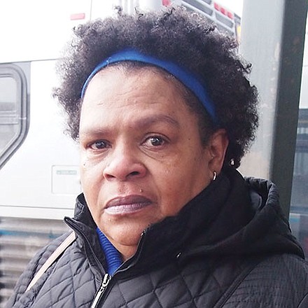That would be good. She’s a tough lady. I think she’d do things right, unlike the guy who’s there now.
—Genevieve Diggs, Retired, Roxbury