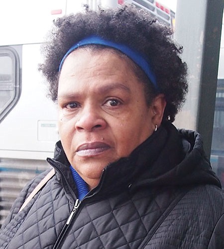 That would be good. She’s a tough lady. I think she’d do things right, unlike the guy who’s there now.
—Genevieve Diggs, Retired, Roxbury