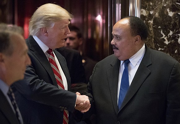 The first Martin Luther King Jr. holiday of Donald Trump's presidency is taking place amid a racial firestorm of Trump's ... The first Martin Luther King Jr. holiday of Donald Trump's presidency is taking place amid a racial firestorm of Trump's ...