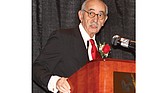 Dr. Wyatt Tee Walker speaks at Virginia Union University’s annual Community Leaders Breakfast in Richmond in January 2008.
