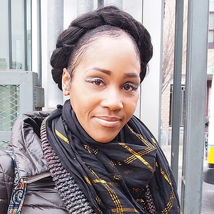 Housing. It’s becoming too much for our people to stay in the communities they grew up in. People are moving
to Fall River, Rhode Island. We’re being displaced.—Danielle Ruffin, Student, Roxbury