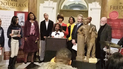 Baltimore Mayor Catherine Pugh commemorated the start of Black History Month with a celebration honoring the life, legacy and 200th ... Baltimore Mayor Catherine Pugh commemorated the start of Black History Month with a celebration honoring the life, legacy and 200th ...