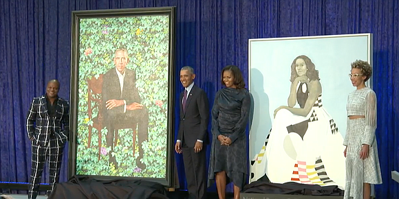 Former President Barack Obama and former first lady Michelle Obama re-emerged on the public stage Monday in Washington, only this ... Former President Barack Obama and former first lady Michelle Obama re-emerged on the public stage Monday in Washington, only this ...