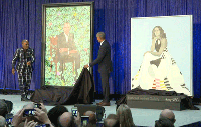 With buzz building for months, the Smithsonian’s National Portrait Gallery recently unveiled the official portraits of President Barack Obama and ... With buzz building for months, the Smithsonian’s National Portrait Gallery recently unveiled the official portraits of President Barack Obama and ...