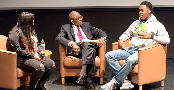 More than 200 area students learned about leadership and commitment from civil rights activist and attorney Fred Gray during a ... More than 200 area students learned about leadership and commitment from civil rights activist and attorney Fred Gray during a ...