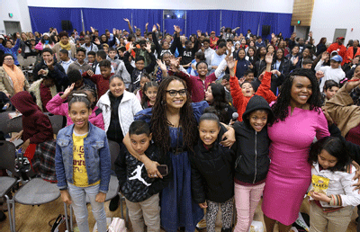 Compton native and renowned film director Ava DuVernay hosted students from her hometown to #WrinkleInCompton, an advance screening of her ... Compton native and renowned film director Ava DuVernay hosted students from her hometown to #WrinkleInCompton, an advance screening of her ...