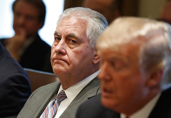 President Donald Trump unceremoniously dumped Secretary of State Rex Tillerson on Tuesday — via Twitter — and picked CIA Director ... President Donald Trump unceremoniously dumped Secretary of State Rex Tillerson on Tuesday — via Twitter — and picked CIA Director ...