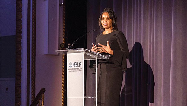 Keynote Speaker and Trailblazer Recipient Desiree Ralls-Morrison, EVP, General Counsel and Corporate Secretary for Boston Scientific.