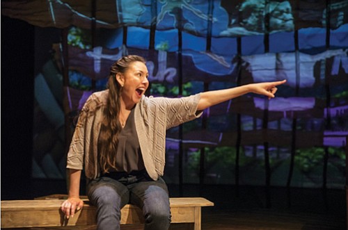 Cherokee performance artist and activist DeLanna Studi returns to The Armory, downtown, to perform her powerful memoir play “And So ... Cherokee performance artist and activist DeLanna Studi returns to The Armory, downtown, to perform her powerful memoir play “And So ...