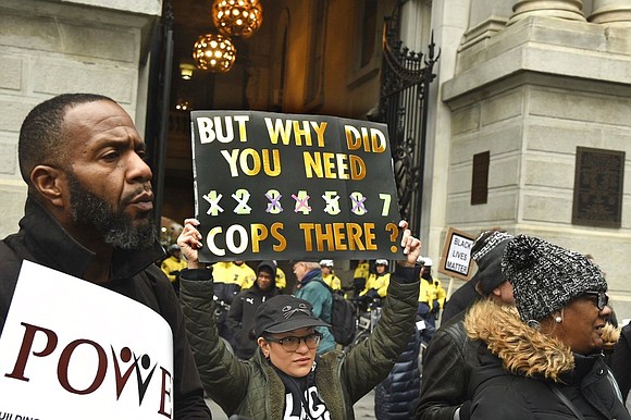The Philadelphia Police Department on Friday announced a new policy on how to confront people accused of trespassing on private ... The Philadelphia Police Department on Friday announced a new policy on how to confront people accused of trespassing on private ...