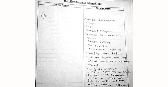 A San Antonio charter school has apologized after a teacher asked students in an eighth grade American history class to ... A San Antonio charter school has apologized after a teacher asked students in an eighth grade American history class to ...