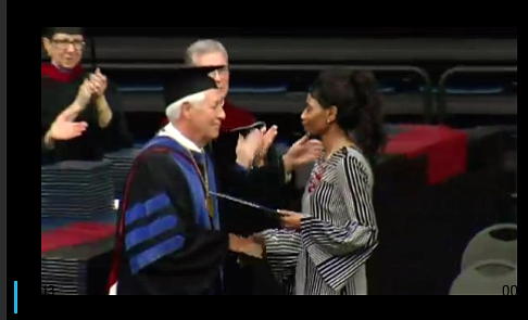 A woman whose daughter was fatally shot at a Nashville Waffle House has accepted her diploma during a commencement ceremony. A woman whose daughter was fatally shot at a Nashville Waffle House has accepted her diploma during a commencement ceremony.
