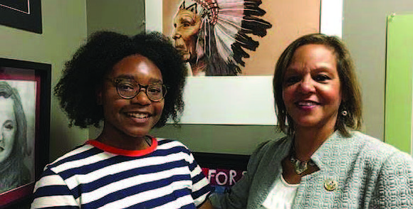 United States Representative Robin Kelly recently invited Taylor Ausley, a local high school student who won the Congressional Art Competition ... United States Representative Robin Kelly recently invited Taylor Ausley, a local high school student who won the Congressional Art Competition ...