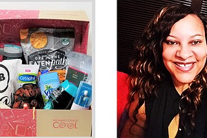 The Freshman Fun Box and founder of the company, Peachi Williams