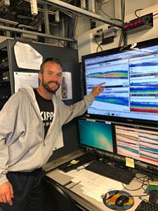 Garritt set sail to assist scientists on a 12-day Pacific Hake Survey in the Pacific Northwest where he participated as ... Garritt set sail to assist scientists on a 12-day Pacific Hake Survey in the Pacific Northwest where he participated as ...