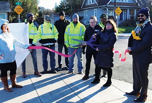 Portland city officials are celebrating the newly-completed Southeast 50th Avenue Paving Project, part of a Fixing Our Streets initiative paid ... Portland city officials are celebrating the newly-completed Southeast 50th Avenue Paving Project, part of a Fixing Our Streets initiative paid ...