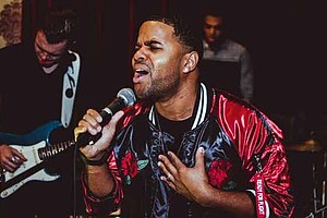 Ramone Javon Griffith (pictured) is known professionally as RJ Griffith and creates inspirational music as a way to generate more positive energy in the world. Photo Credit: Provided by RJ Griffith