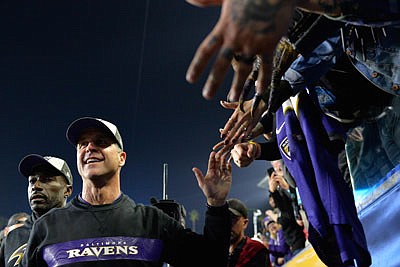 The Baltimore Ravens reportedly agreed to a contract extension to keep head coach John Harbaugh around beyond the 2019 season. ... The Baltimore Ravens reportedly agreed to a contract extension to keep head coach John Harbaugh around beyond the 2019 season. ...