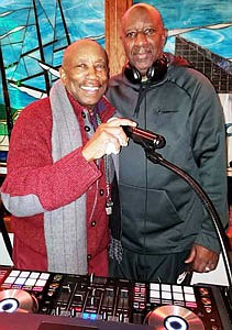 “Party Animal” Victor Green and DJ Mike Jones light up the dance floor at City View Bar & Grill, 6700 Security Blvd. Gwynn Oak, Maryland every Thursday from 6 p.m. to 10 p.m. Everyone is welcome, no cover. They call it “Thirsty Thursday “We will see you there!