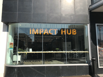 The Impact Hub, a shared office and event space designed for social entrepreneurs, recently celebrated three years of operation at ... The Impact Hub, a shared office and event space designed for social entrepreneurs, recently celebrated three years of operation at ...