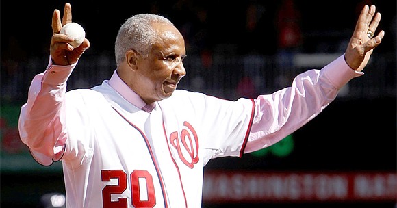 Frank Robinson, who in 1975 became Major League Baseball’s first African American manager and is considered one of the game’s ... Frank Robinson, who in 1975 became Major League Baseball’s first African American manager and is considered one of the game’s ...