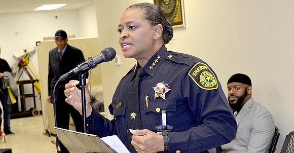 Sheriff Marian Brown, the first African American sheriff of Dallas County, stated that her entire life has been preparing her ... Sheriff Marian Brown, the first African American sheriff of Dallas County, stated that her entire life has been preparing her ...