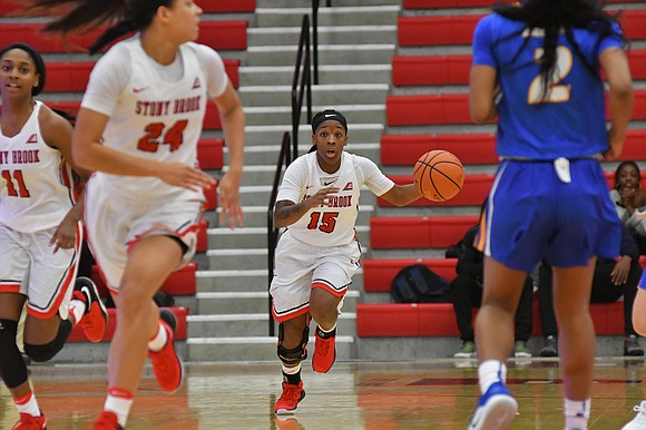 When the America East Conference Tournament starts on Sunday, March 10, Stony Brook University will be intent on making history. When the America East Conference Tournament starts on Sunday, March 10, Stony Brook University will be intent on making history.