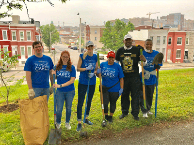 Now in its 18th year, Comcast Cares Day is one of the largest corporate commitments to volunteerism and service in ... Now in its 18th year, Comcast Cares Day is one of the largest corporate commitments to volunteerism and service in ...