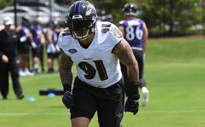 Desperately in need a veteran edge defender, the Baltimore Ravens signed veteran outside linebacker Shane Ray on May 17, 2019. ... Desperately in need a veteran edge defender, the Baltimore Ravens signed veteran outside linebacker Shane Ray on May 17, 2019. ...