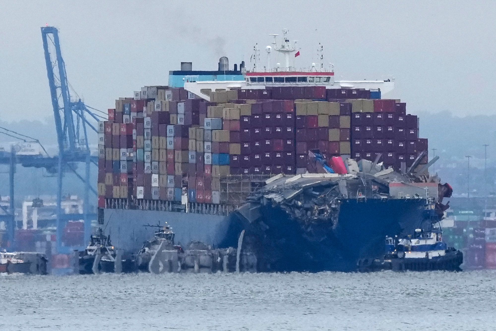 Almost 2 Months After It Destroyed Baltimores Key Bridge The Dali