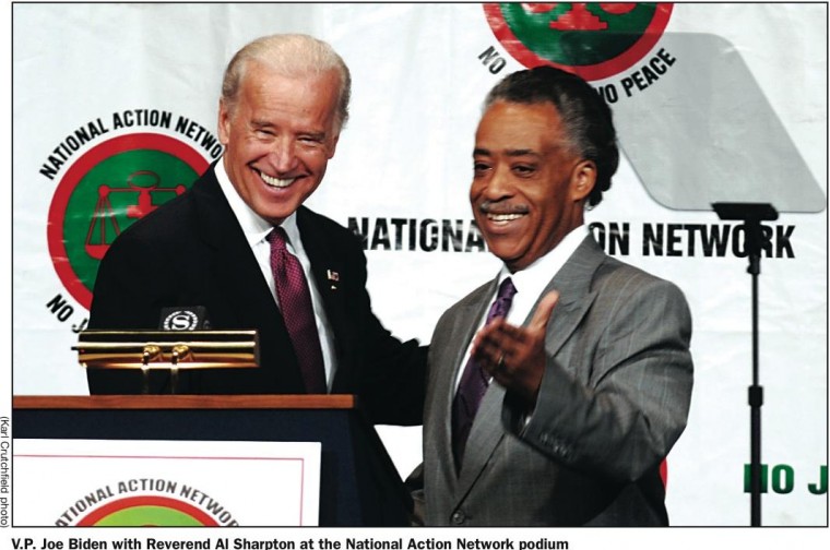 Image result for sharpton and biden